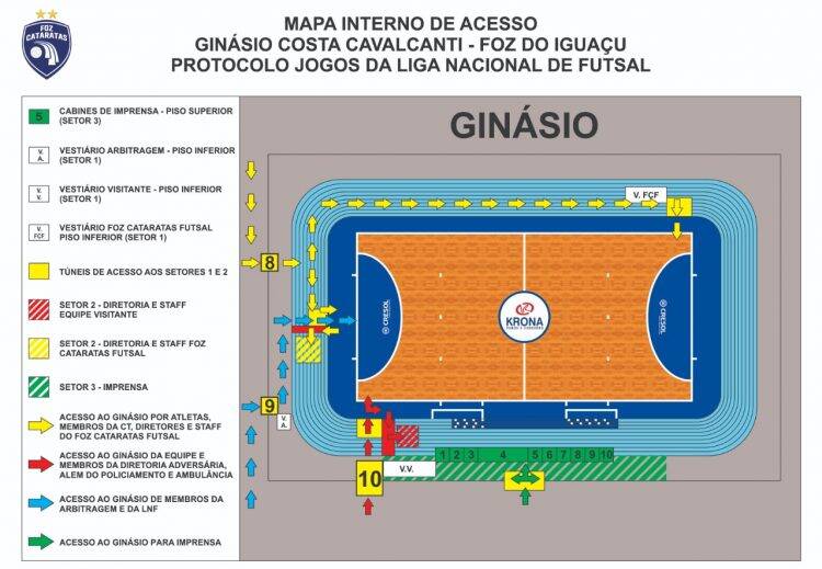 Foz Cataratas Futsal traz de volta a emoção para a cidade