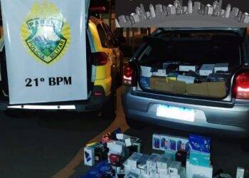 Funcionário da Receita Federal de Foz é preso pela Polícia Militar por descaminho