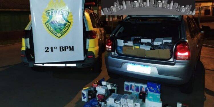 Funcionário da Receita Federal de Foz é preso pela Polícia Militar por descaminho