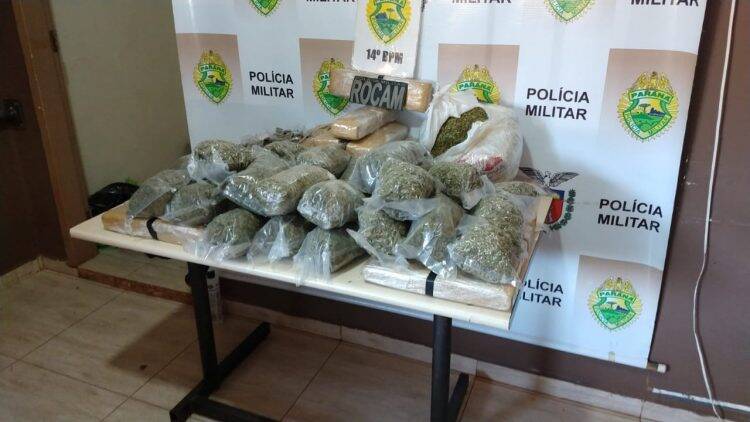 Polícia Militar faz três apreensões de drogas entre o Jupira e Porto Belo