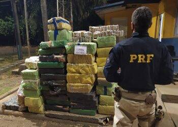 Em menos de 02 horas, PRF realiza três apreensões de maconha em Santa Terezinha