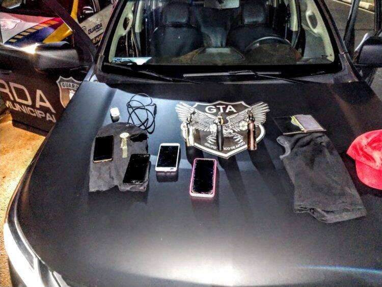 GM prende cinco pessoas com armas ilegais