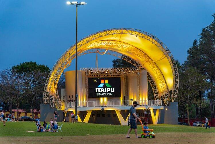Dia Mundial de Prevenção ao Suicídio: estruturas da Itaipu seguem iluminadas nos tons do Setembro Amarelo