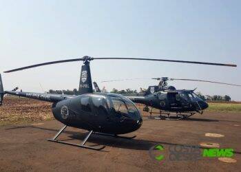 Base do grupamento aéreo da Polícia Civil é instalada em São Miguel do Iguaçu