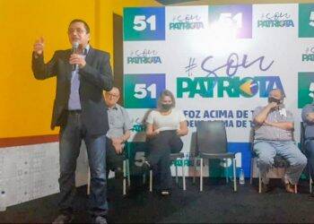 Patriota oficializa Cassio Lobato como candidato à prefeitura de Foz do Iguaçu