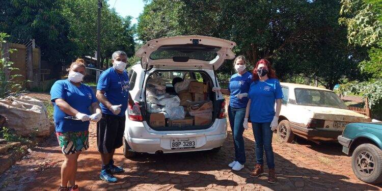 Projeto Um Chute Para o Futuro já distribuiu 20 toneladas de alimentos desde o início da pandemia