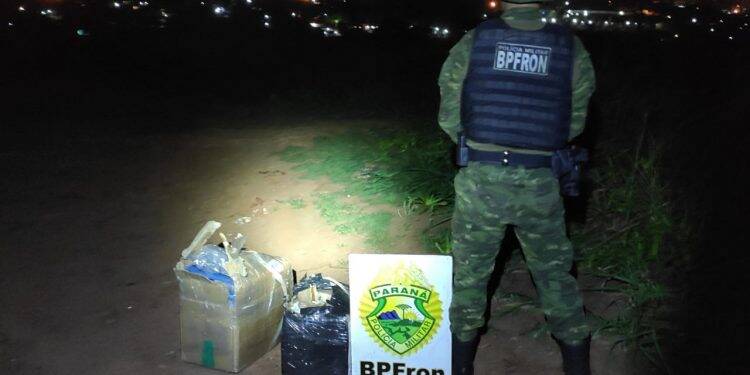 BPFron encontra eletrônicos avaliados em 50 mil reais em porto clandestino em Foz