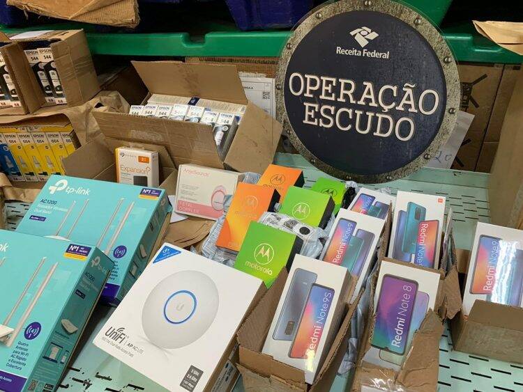 Receita apreende mais de R$ 1,2 milhão em mercadorias remetidas ilegalmente pelo correio