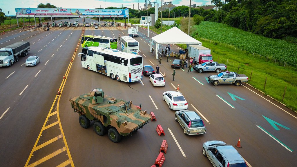 Exército faz operação na fronteira com o Paraguai para reduzir