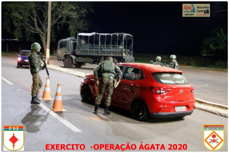 Imagens da Operação Ágata, desencadeada pelo Exército no fim de semana