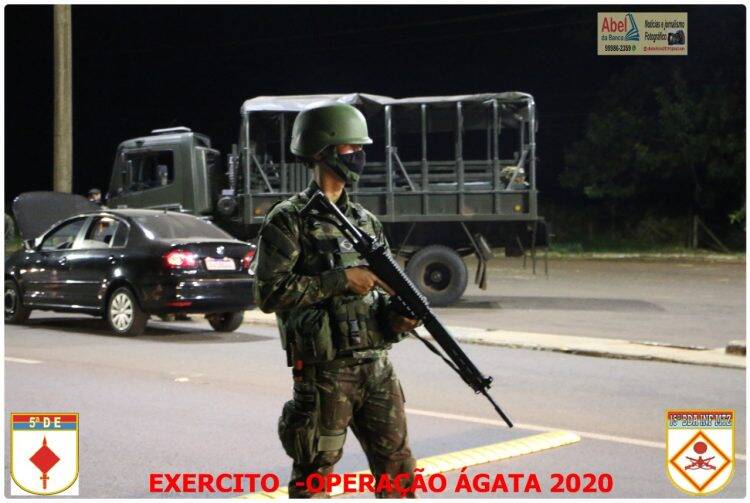 Imagens da Operação Ágata, desencadeada pelo Exército no fim de semana