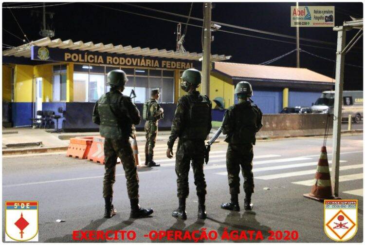 Imagens da Operação Ágata, desencadeada pelo Exército no fim de semana