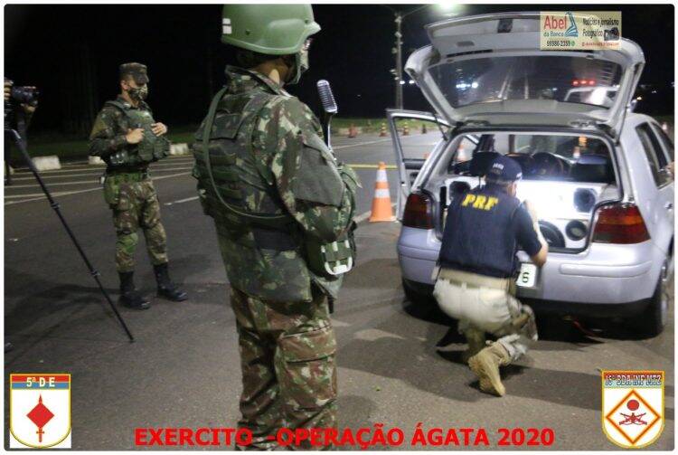 Imagens da Operação Ágata, desencadeada pelo Exército no fim de semana