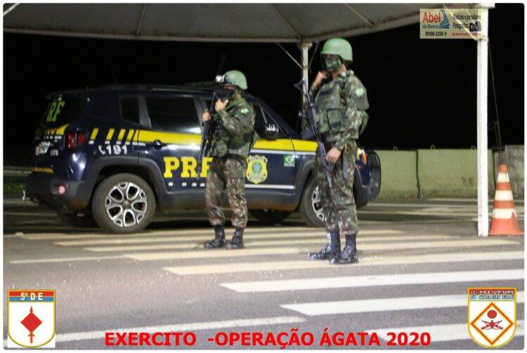 Imagens da Operação Ágata, desencadeada pelo Exército no fim de semana