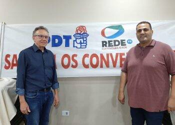Nelton Friedrich (PDT) confirma candidatura a prefeito com Amilton Farias (REDE) candidato a vice