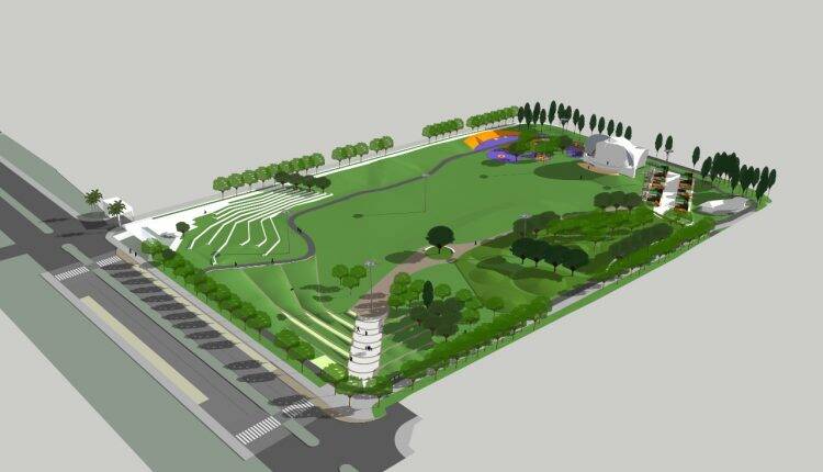 Novo parque de lazer: revitalização do Gramadão da Itaipu começa em outubro