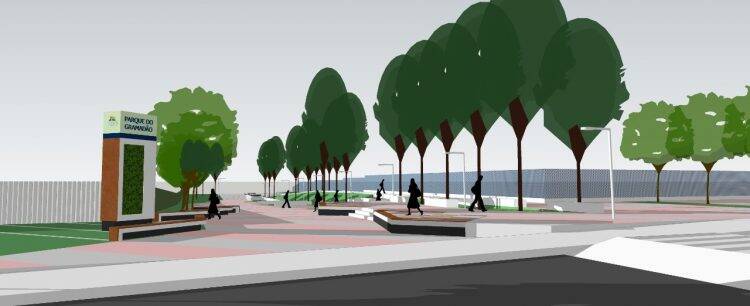 Novo parque de lazer: revitalização do Gramadão da Itaipu começa em outubro