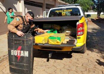 Polícia Militar faz três apreensões de drogas entre o Jupira e Porto Belo