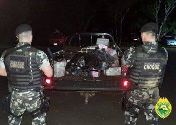 Polícia Militar troca tiros com traficantes e apreende quase 300 quilos de maconha no Porto Belo