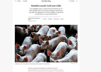 Jornal mais antigo da Suíça destaca ações de energias renováveis de Itaipu