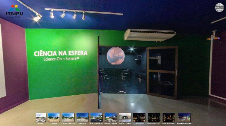 No aniversário de 33 anos, Ecomuseu de Itaipu abre visita virtual com imagens em 360º