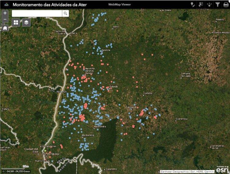 Itaipu implanta sistema que acompanha atividades no campo em tempo real