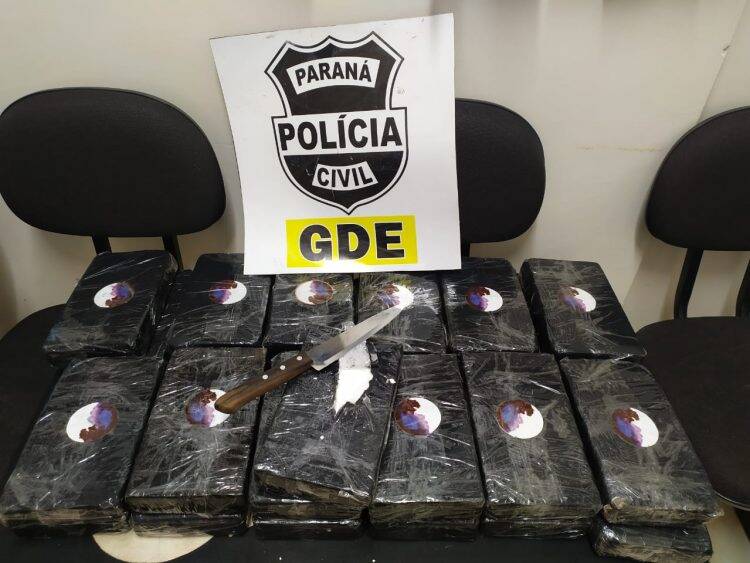 GDE aprende Peugeot com 30kg de cocaína