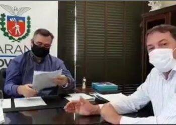 Prefeito Chico Brasileiro está em Curitiba definindo plano de reabertura da Ponte da Amizade