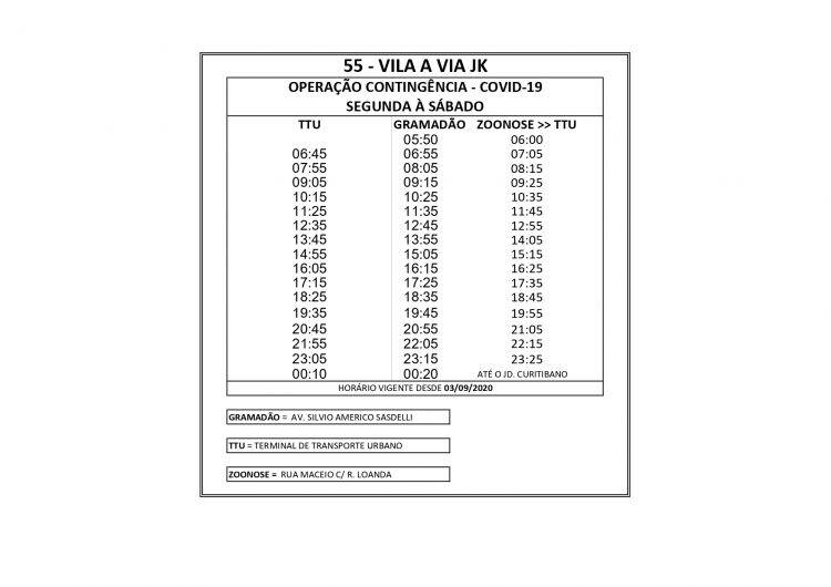 Transporte coletivo amplia horários de circulação aos domingos e feriados