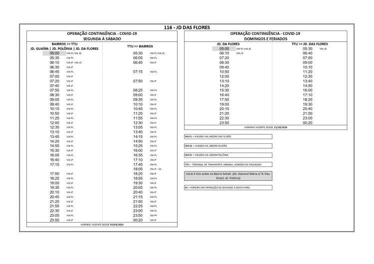 Transporte coletivo amplia horários de circulação aos domingos e feriados