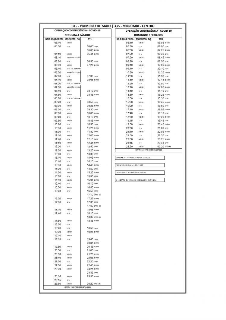 Transporte coletivo amplia horários de circulação aos domingos e feriados