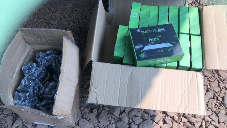 Receita Federal e BPFron desarticularam depósito de mercadorias em hotel em São Miguel do Iguaçu