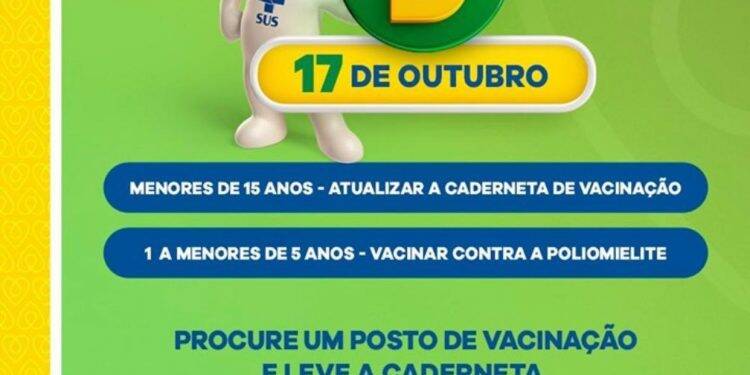 Neste sábado, 17, tem dia D de vacinação nas Unidades de Saúde de Foz