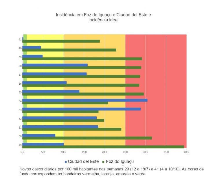 Pesquisadores da UNILA analisam dados da Covid-19 em Foz do Iguaçu e Ciudad del Este e recomendam ações de controle