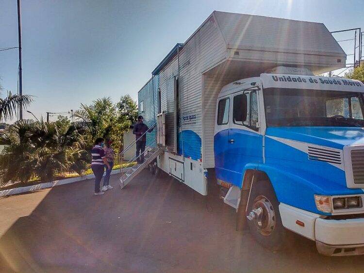 Unidade de Saúde Móvel já está na cabeceira da Ponte da Amizade