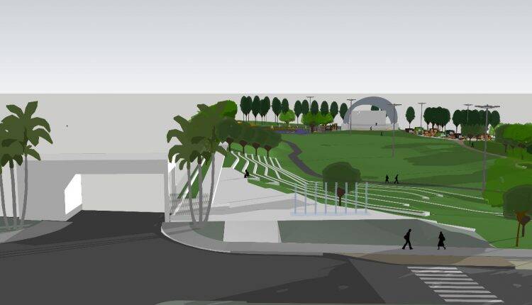 Itaipu assina ordem de serviço para início das obras de revitalização do Gramadão da Vila A