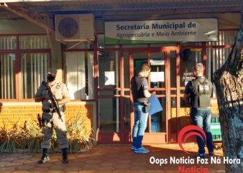 Gaeco desencadeia operação em Santa Terezinha de Itaipu