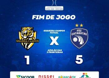 Foz Cataratas vence em Siqueira Campos