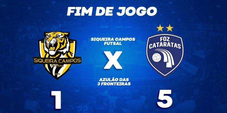 Foz Cataratas vence em Siqueira Campos