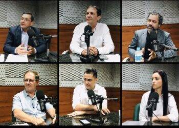 Candidatos falam sobre expectativa para o debate promovido pela Rádio Cultura, dia 26