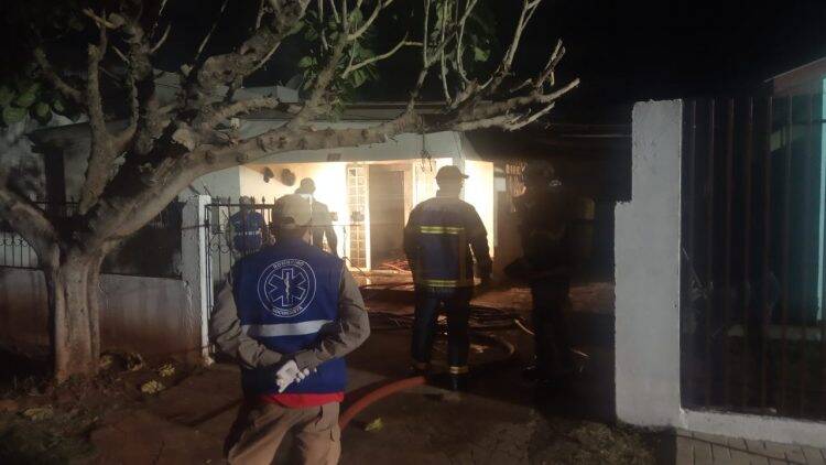 PM prende homem que colocou fogo em casa no Ouro Verde
