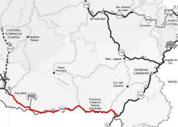 Rodovia do Sudoeste será restaurada com pavimento de concreto
