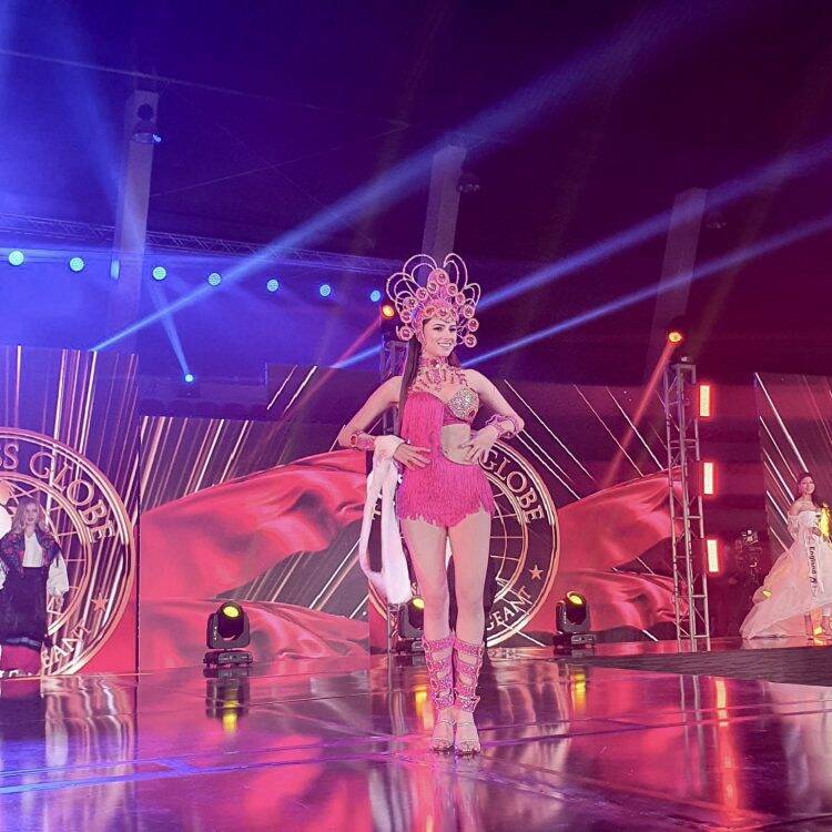 Miss Foz Thawany Faria conquista 4º lugar The Miss Globo 2020 na Albânia