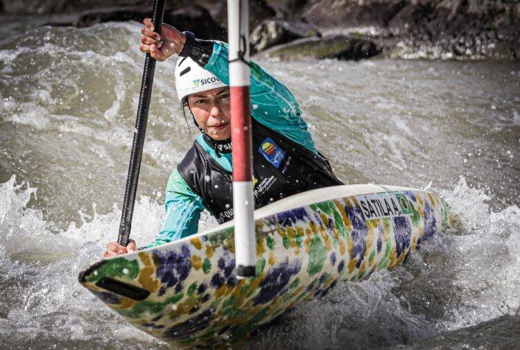 Ana Sátila ganha mais um ouro na Copa do Mundo de Canoagem Slalom