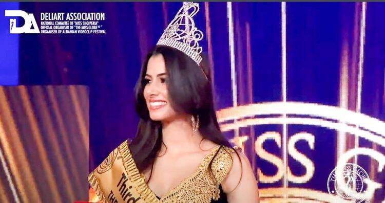 Miss Foz Thawany Faria conquista 4º lugar The Miss Globo 2020 na Albânia