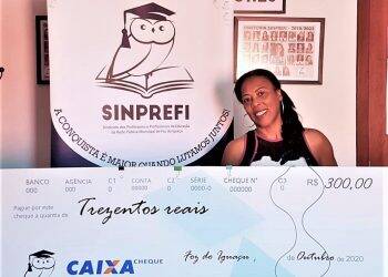 Sindicato dos Profissionais da Educação Municipal de Foz repassa r$ 30 mil em cheques para filiados