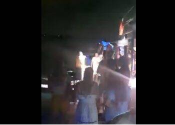 Após prefeitura proibir realização da “Noite do Hawai” baile é realizado no Lago de Itaipu