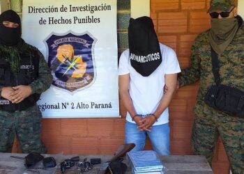 Foragido brasileiro é preso no Paraguai