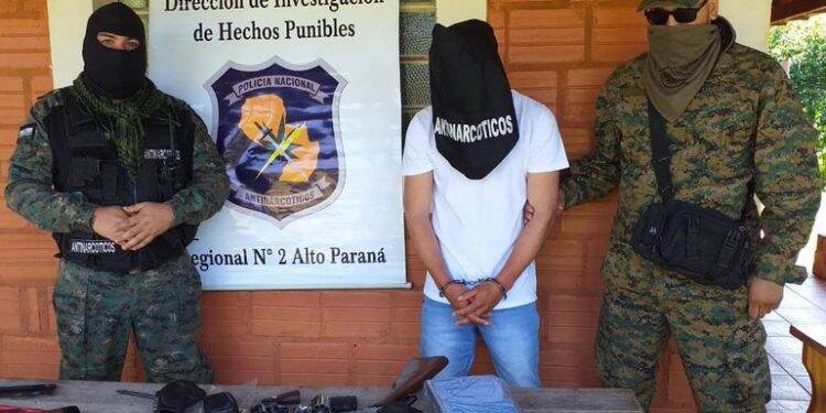Foragido brasileiro é preso no Paraguai
