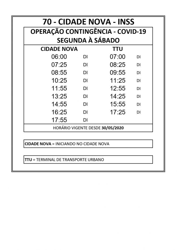 Transporte Coletivo retoma mais três linhas paralisadas antes da pandemia